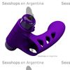 Vibrador para dedo con estimulador de clitoris 